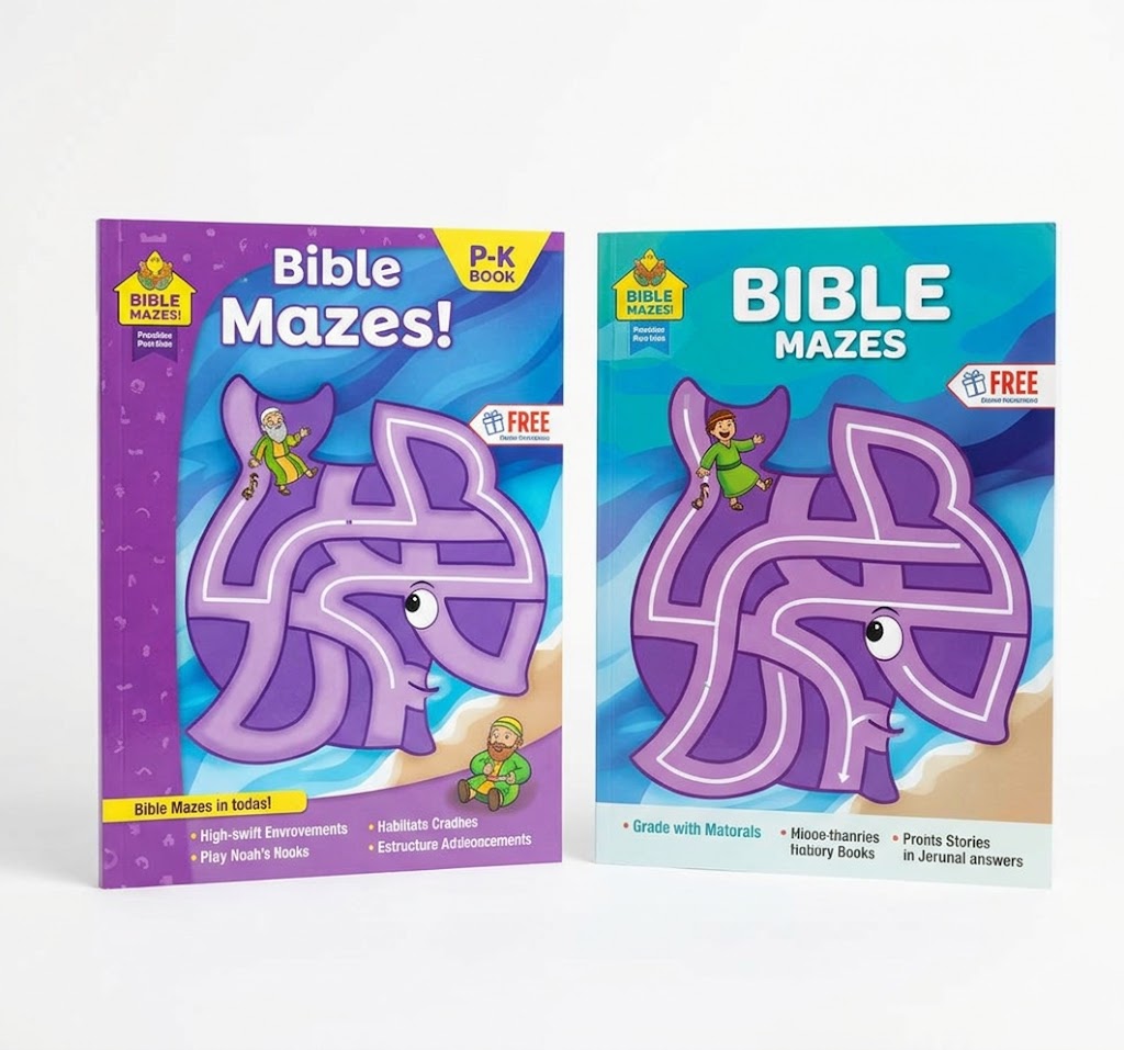Bible Mazes ! Grades P_K Work Book