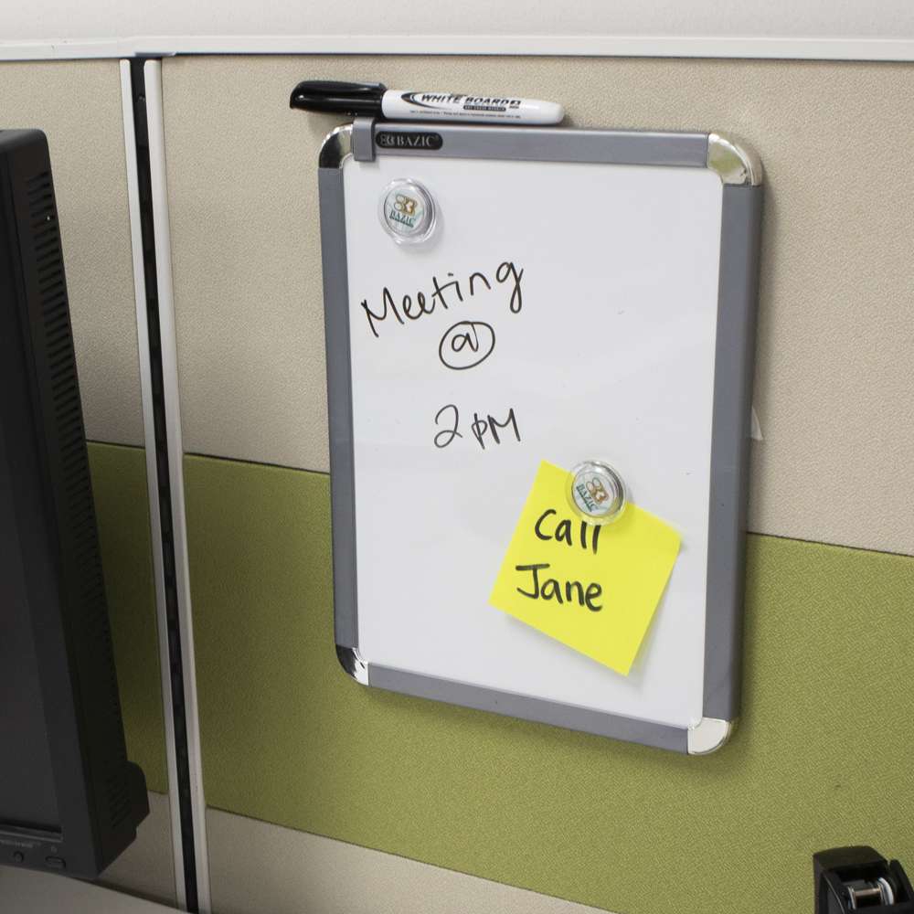 Markerboard Metallic Frame 11" X 14" W/Marker