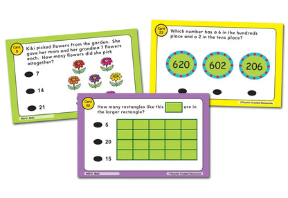 Power Pen Learning Cards: Math Grade 2