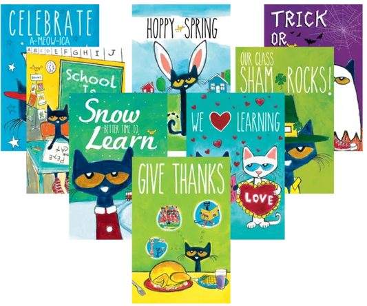 Pete the Cat Holiday and Seaso