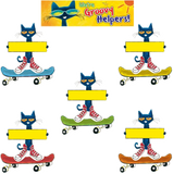 PETE THE CAT GROOVY CLASSROOM JOBS MINI BULLETIN BOARD SET 47 PCS