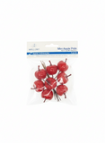 8ct. Foam Decor Mini Apple Picks 2.54x2.54x2.54cm/Single Apple