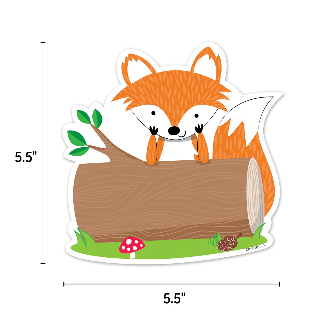 Woodland Friends | 6" | Designer Cut-Outs | 36 pieces