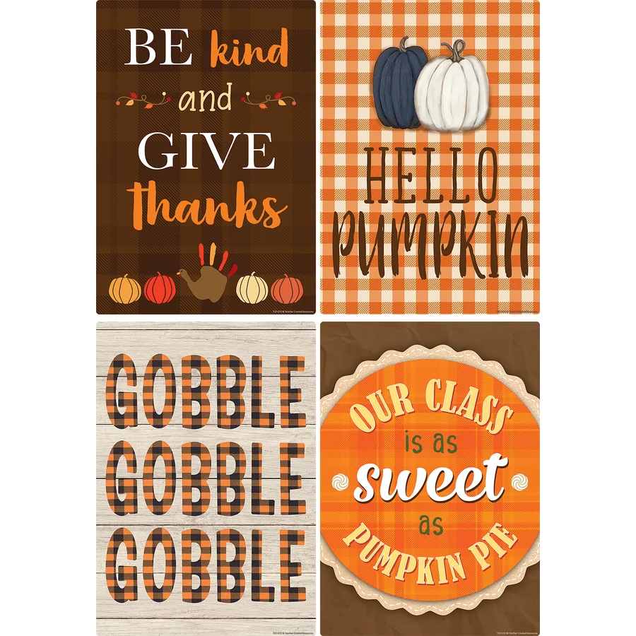 FALL SMALL POSTER 12 PACK