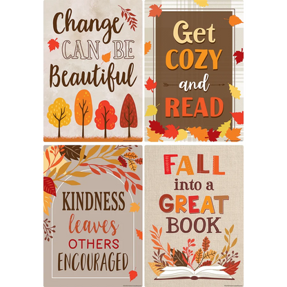 FALL SMALL POSTER 12 PACK