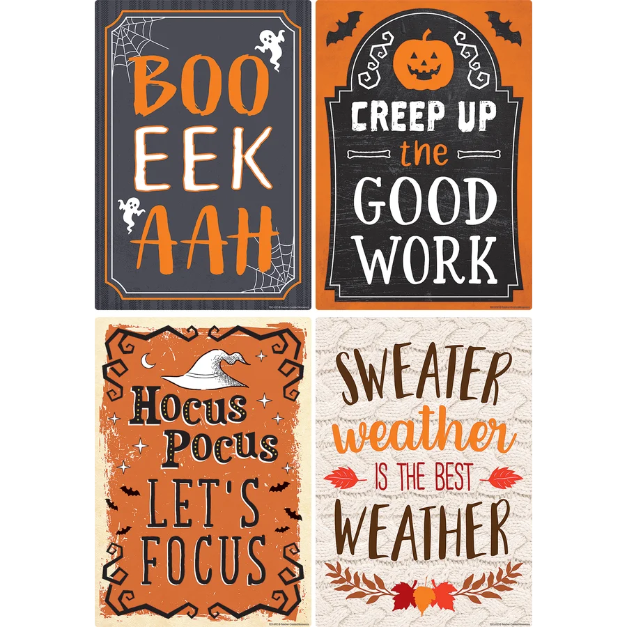 FALL SMALL POSTER 12 PACK
