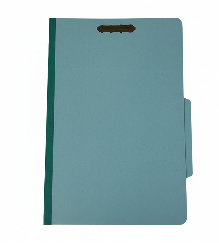 Partition Folder | Blue | Legal | 2 Partition | 10 Box