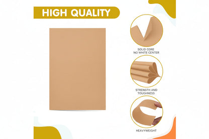 Cardstock Smooth Kraft 50 Sheets 8.5''x11''