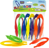 Rainbow Tweezers, 6-pack