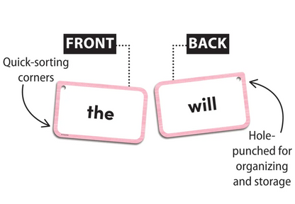 Sight Words Flash Cards - Level A