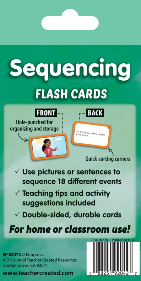SEQUENCING FLASH CARDS
