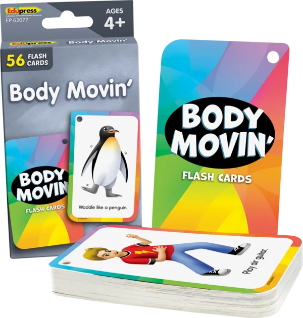 BODY MOVIN’ FLASH CARDS