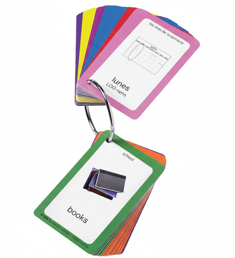 Spanish in a Flash Cards Set 1