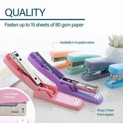 Standard Stapler Transparent 26/6 Staples