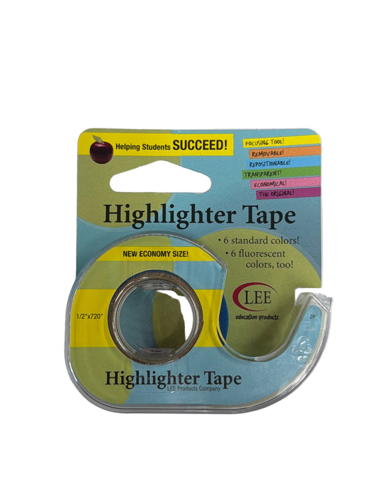 Removable Highlighter Tape BLUE
