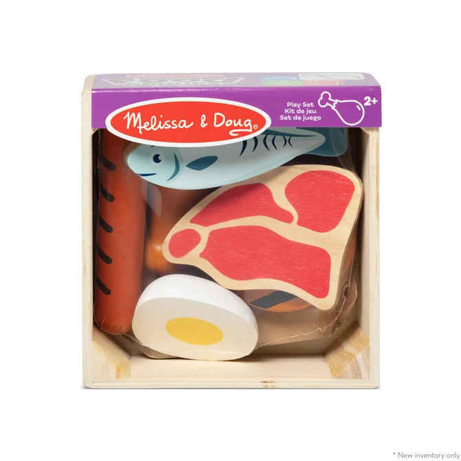 Wooden Food Groups Play Set – Protein
