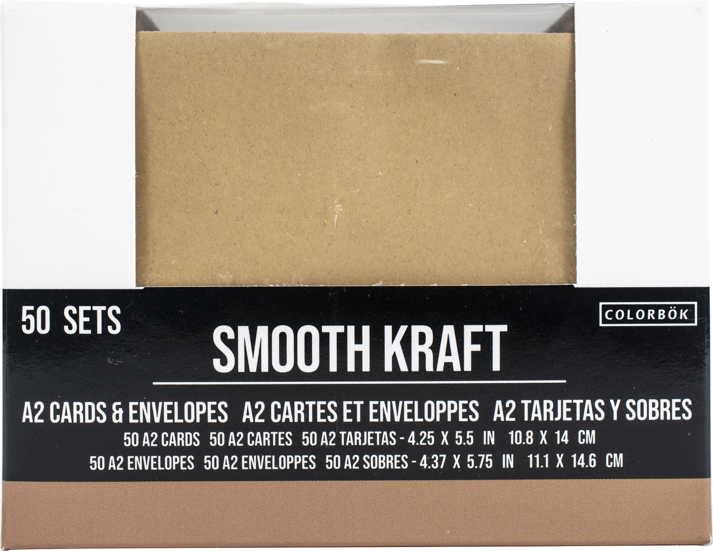 Kraft A2 Cards Envelopes | 50/Pk