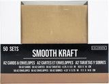 Kraft A2 Cards Envelopes | 50/Pk