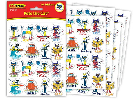 Pete the Cat Stickers | 96PCS