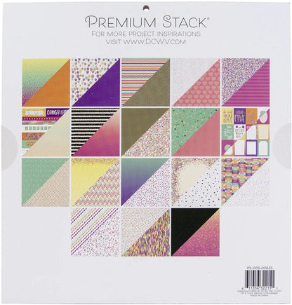 Confetti Party Holo Foil Double Side Paper PAD12X1 – imagen 2 - JA Riollano