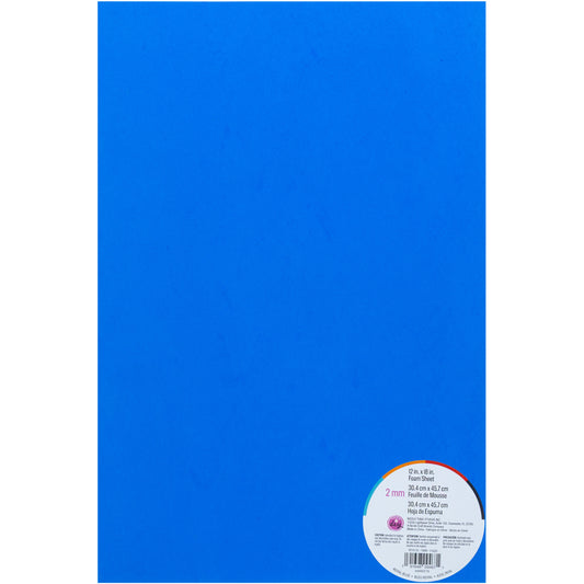 CousinDIY Foam Sheet | Royal Blue | 12"X18"