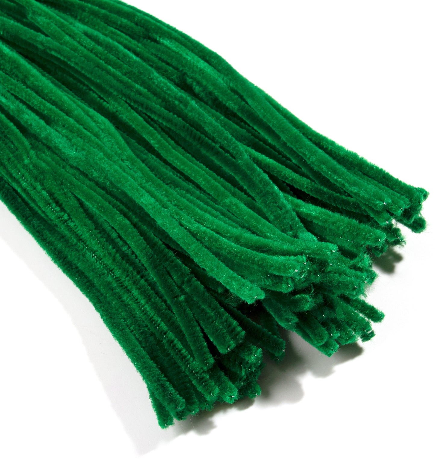 CousinDIY Chenille Stems | Kelly Green | 6mmx12" | 100Pk