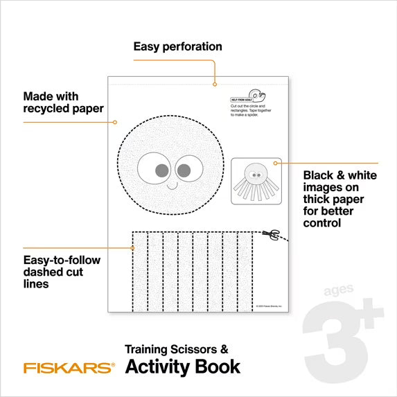 Training Scissors & Activity Book (Ages 3+)