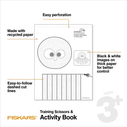 Training Scissors & Activity Book (Ages 3+)