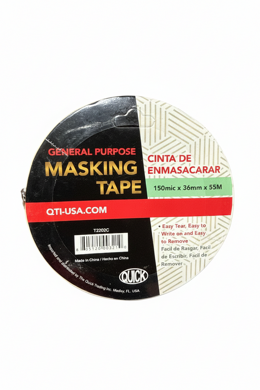 Masking Tape 1.5” x 60YD