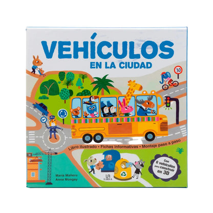 Vehículos en la Ciudad - Kit de Construcción - Libsa