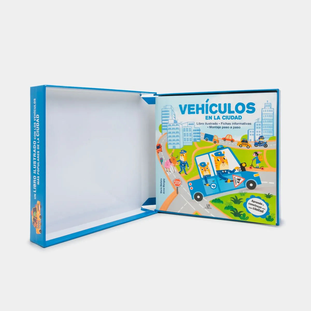 Vehículos en la Ciudad - Kit de Construcción - Libsa