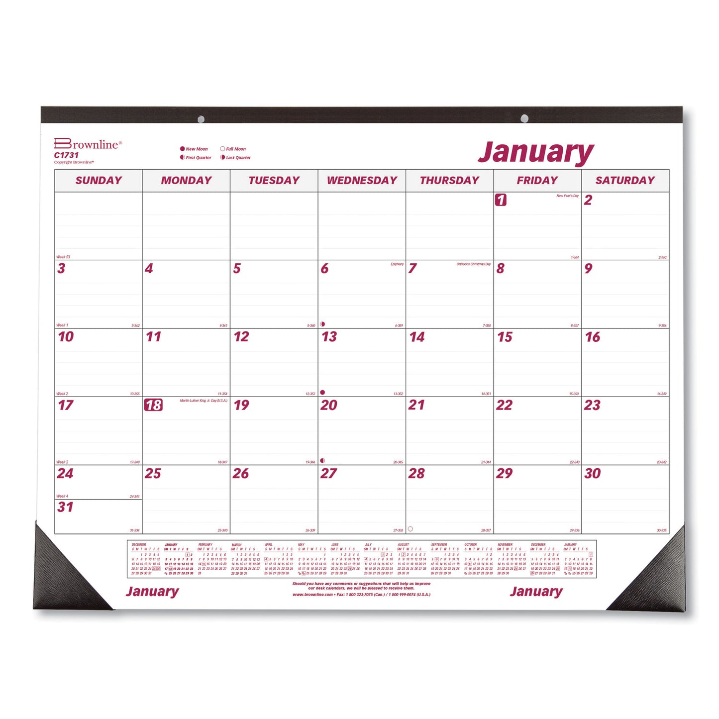 DESK CALENDAR LARGE