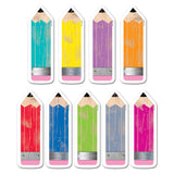 PENCILS UPCYCLE STYLE 6" DESIGNER CUT-OUT