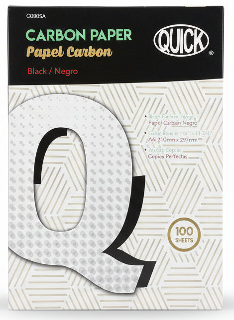Carbon Paper | Black Color | Letter Size
