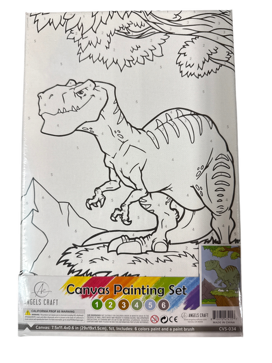 CANVAS PAINT SET INCLUDES
