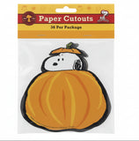 Peanuts Fall Pumpkins Cut-Outs