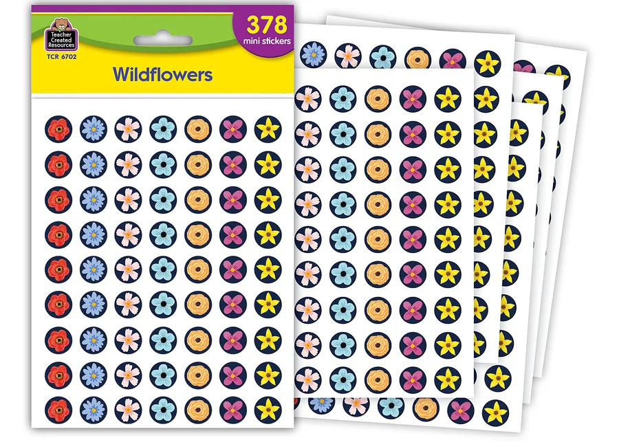 Wildflowers Mini Stickers
