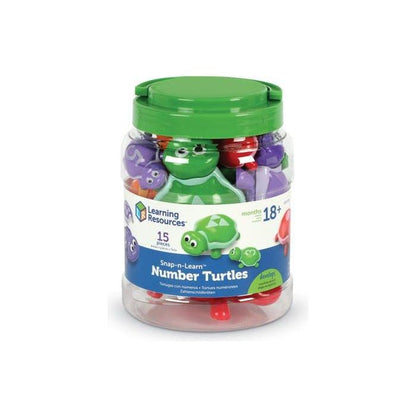 Snap-n-Learn Number Turtles 15 PCS