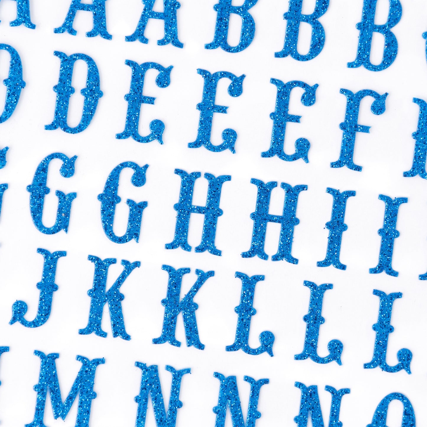 Sticko Alphabet Stickers | Carnival Blue | 92 pieces
