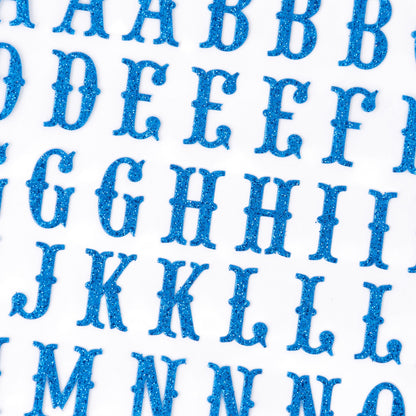 Sticko Alphabet Stickers | Carnival Blue | 92 pieces