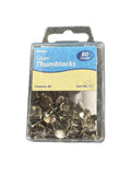 THUMB TACKS SILVER