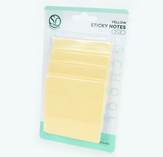 Yellow Stick Note | 4pk | 3x3