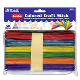 CRAFT STICKS COLORS JUMBO PQ.50