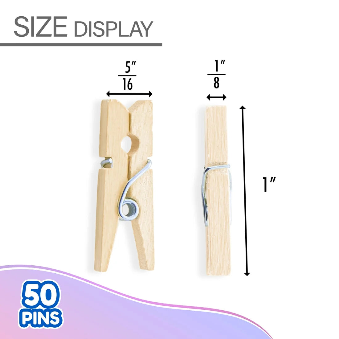 Mini Craft Sticks Natural PQ.50