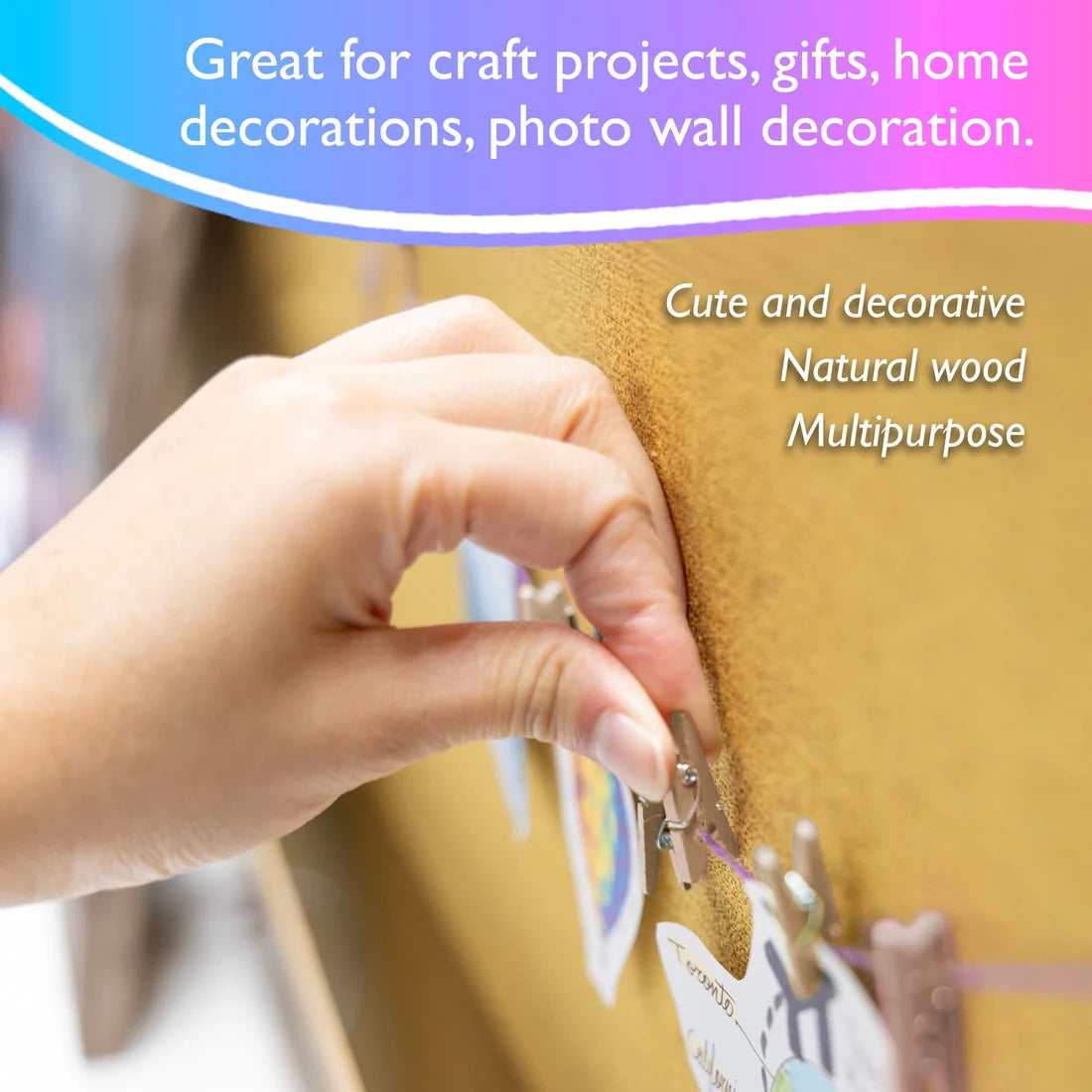Mini Craft Sticks Natural PQ.50