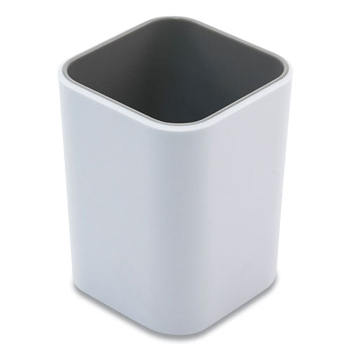 Fusion Pencil Cup WHT GRY