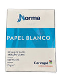 Papel Fotocopia Norma 20LB 8.5" X 11" 95% Brightness