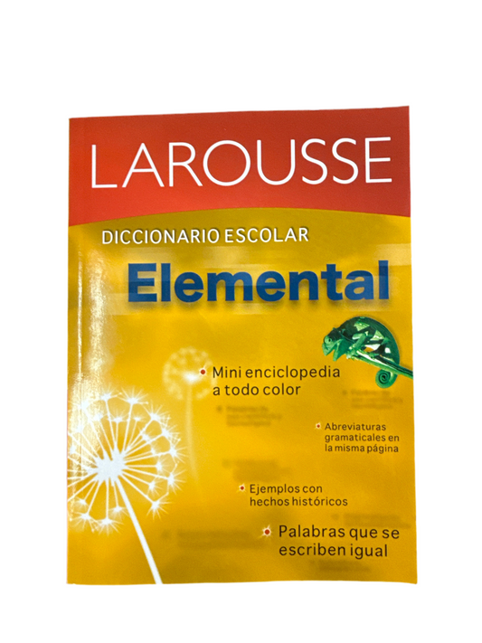 DICC. ESCOLAR ELEMENTAL LAROUSSE