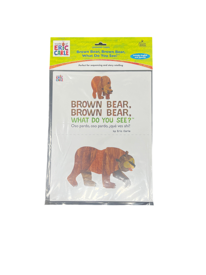 BROWN BEAR, BROWN BEAR, WHAT DO YOU SEE? LEARNING CARDS