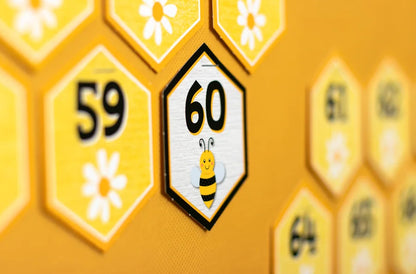 Buzzing Bees Counting to 100 Days Mini Bulletin Board